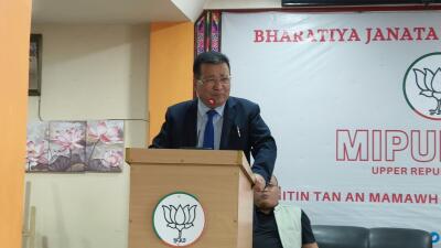 Mizorama party zingah BJP anga hma hun êng an awm lo - Beichhua