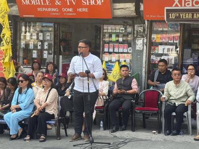 ZPM Ṭhalai-in street campaign buatsaih