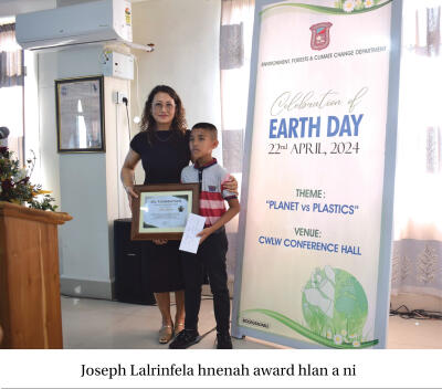 Mizoramah Earth Day hman a ni