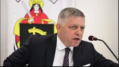 Slovakia PM Robert Fico na takin kap hliam