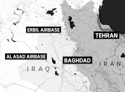 Iran-in Iraq-a US sipaite  hmun missile-in kap