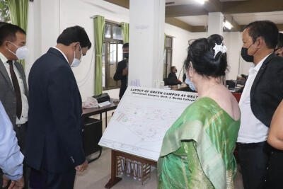 National Assessment & Accreditation Council team-in J Buana College dinhmun enfiah