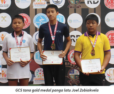 Swimming-ah Mizoram record siam