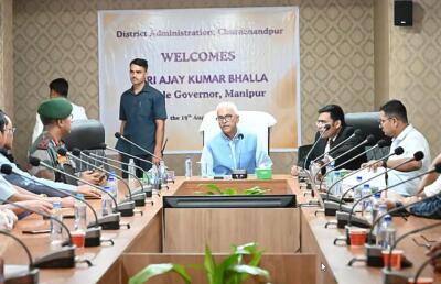 Manipur: Governor leh tribal hruaituten meeting nei