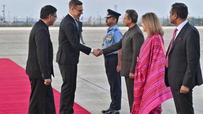 Finland President-in India rawn tlawh