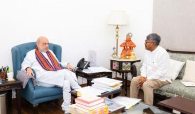 Manipur :  Minister Govindas Konthoujam-a'n Amit Shah hmu