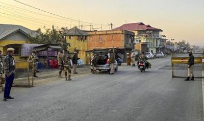 Manipur :  Bishnupur-ah security leh mipui inkarah buaina chhuak