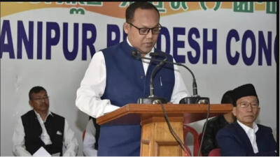 Manipur:  Congress President Singh-a'n ED hmaa inlan tur ṭhulh