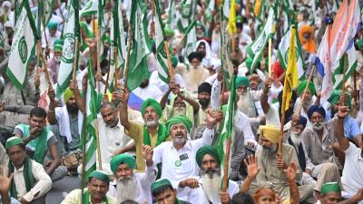 Delhi-ah loneitute ‘Kisan Mahapanchayat' a tel turin pungkhawm