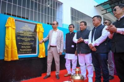 Manipur : CM-in infrastructure leh education project hawng