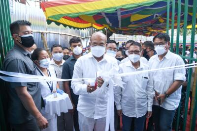 Manipur CM-in Churachandpur-a PSA oxygen plant hawng
