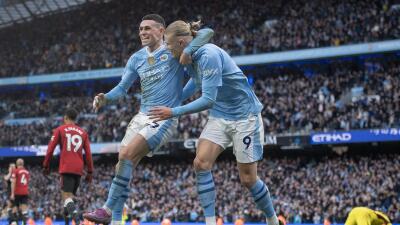 Man City-in Man United an nau en