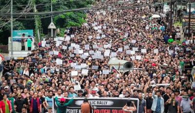 Manipur :  Kuki-Zo hnamte'n UT ngiatin kawng an zawh