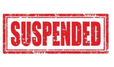 Arunachal Pradesh : Sorkar official pali suspend