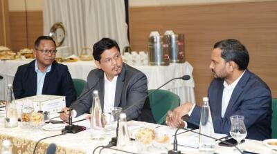 Meghalaya : CM-in review meeting kaihruai