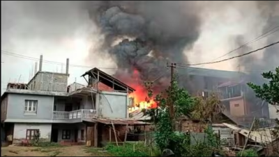 Manipur :  Bishnupur district-a minister chenna in suasam