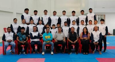 Mizoram karate team an feh chhuak