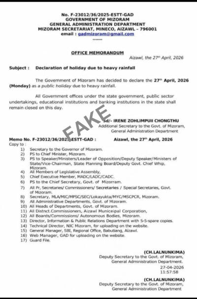 Sorkar document lem siamtu man a ni