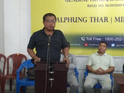 LMC inthlan turah candidate nei ṭha berah ZPM an inchhál