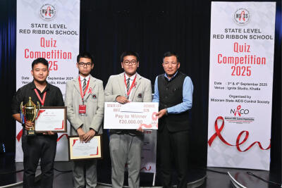 Red Ribbon School Quiz  competition-a pakhatna CLS Academy