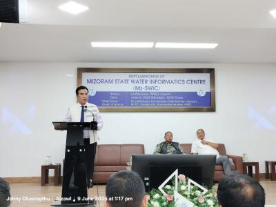 State Water Informatics Centre hawn a ni; Dawhkan aṭanga project siam lo turin kan beisei - CM