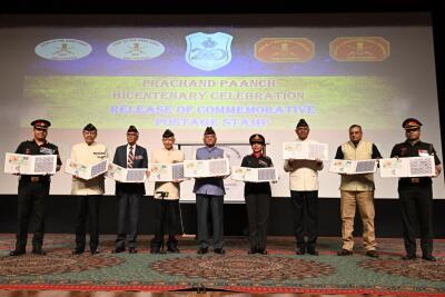 Governor-in postal stamp tlangzarh