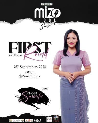 Mizo Idol season 8: Zaninah mi 27-in inelna nei chhunzawm dawn