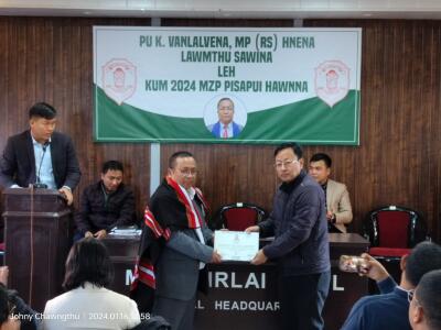 Ramri hung tum ka dodal dawn - MP K Vanlalvena