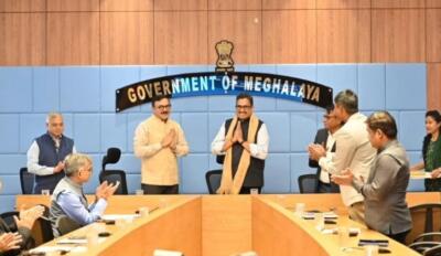 Meghalaya : MDoNER Secretary-in infrastructure leh tourism project endik
