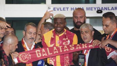 Galatasaray hi ka in a ni - Osimhen