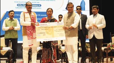 Assam : Union Minister-in rural project hawng