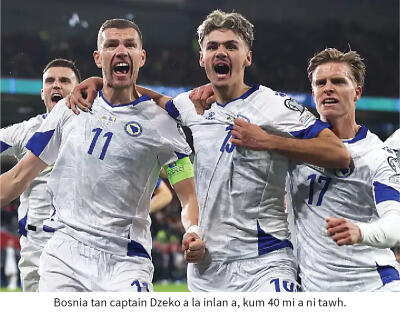 Italy vs Bosnia - hma hun a chiang dawn e!