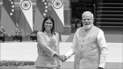 PM Modi leh Venezuela acting President in kawm