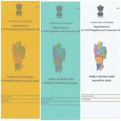 Buhfai man ennawn mai thei; Ration card enṭhat a ni dawn