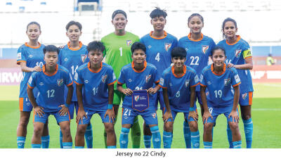 Cindy telna India U20 dinhmun a ṭha lo