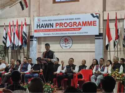 Siaha Sub Hqrs YMA hawn a ni; Hawn hun tura ruatah hawng thei lo