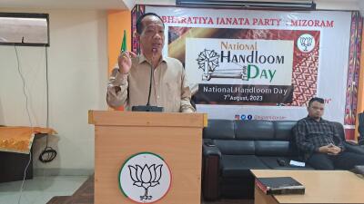 BJP-in Handloom Day an hmang