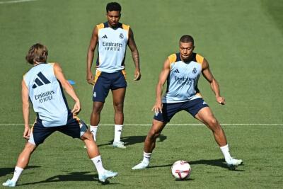 Rodrygo-a'n training a zawm