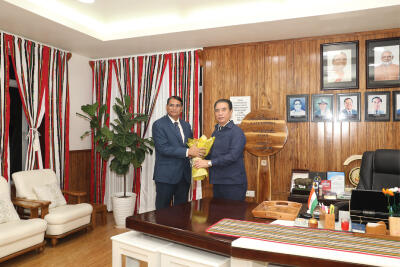 Mizoram Chief Secretary tharin Aizawl a rawn thleng
