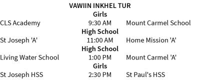 Slice Small Finance Bank Limited Vawiinah School Basketball semifinal