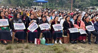 Arunachal:  Christian Forum-in APFRA chungchangah ni 15 chhung sorkar hun pe