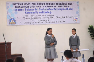 Children Science Congress buatsaih a ni