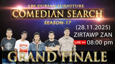 LBS Comedian Search 2025 Grand finale neih a ni dawn ta