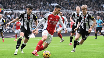 Zaninah League Cup semifinal first leg: Arsenal mualah Newcastle