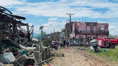 Myanmar-ah thil puak na tak thlengah mi 55 thi