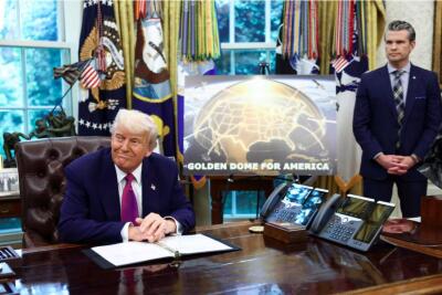 Donald Trump-a'n USD tld 175 man Golden Dome project a puang