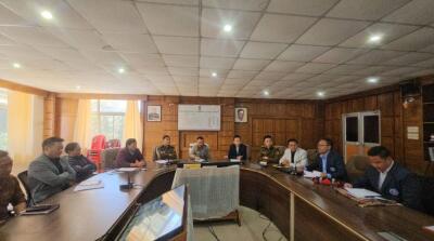 Arunachal Pradesh : Tawang-ah District-Level NCORD meeting nei