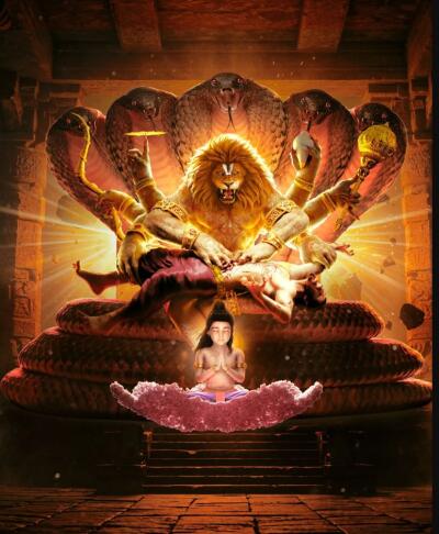 Hindi Animation sum la lut tam 'Mahavatar Narsimha'