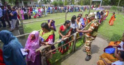 Assam : Assembly inthlanah vote 85.21% a tla