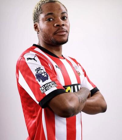 Southampton player hlui Udoh a thi